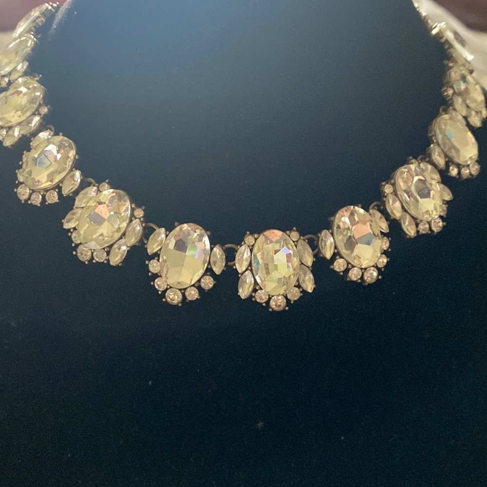 Heavy gem necklace